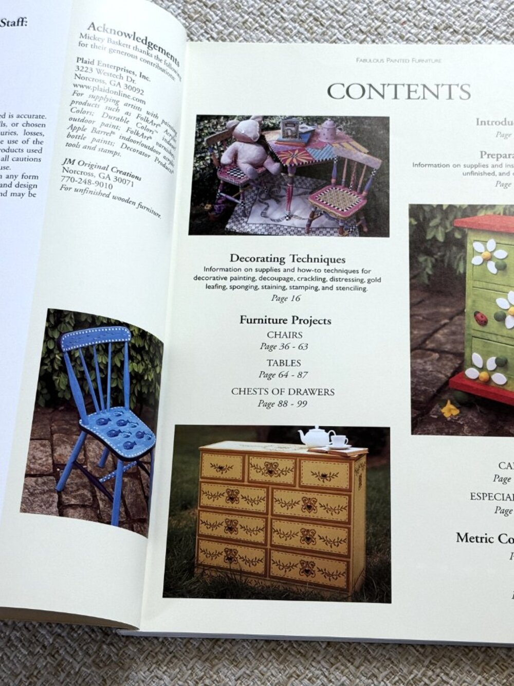Book Furniture Fabulous Painted Mickey Baskett 2004 - Picture 3 of 6